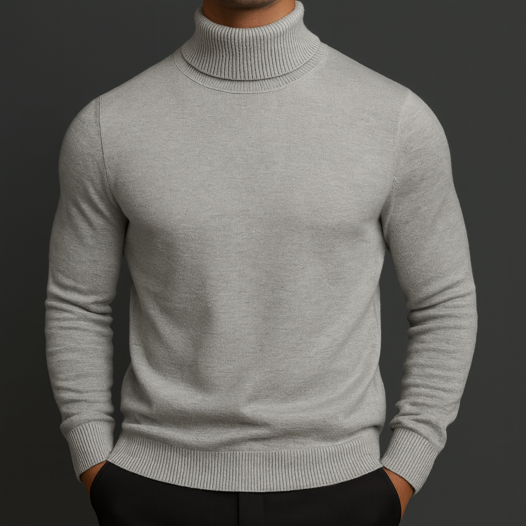Pull Col Roulé Laine & Élégance Hiver