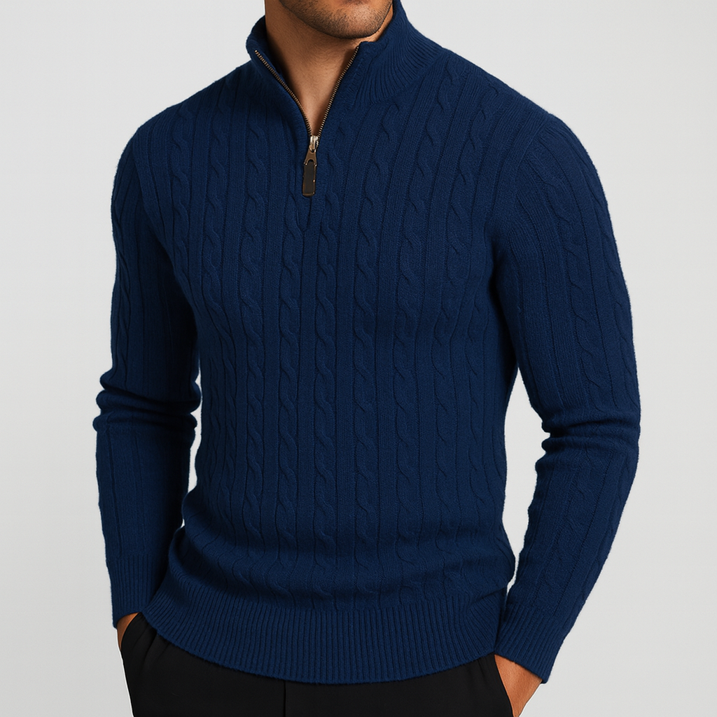 Pull Col Camionneur Laine & Maille Chaude