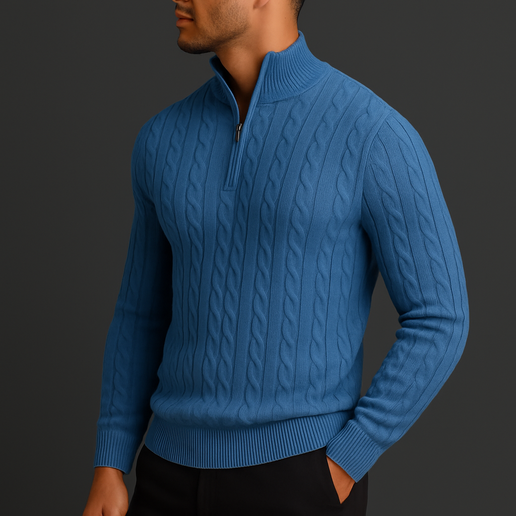 Pull Col Camionneur Laine & Maille Chaude