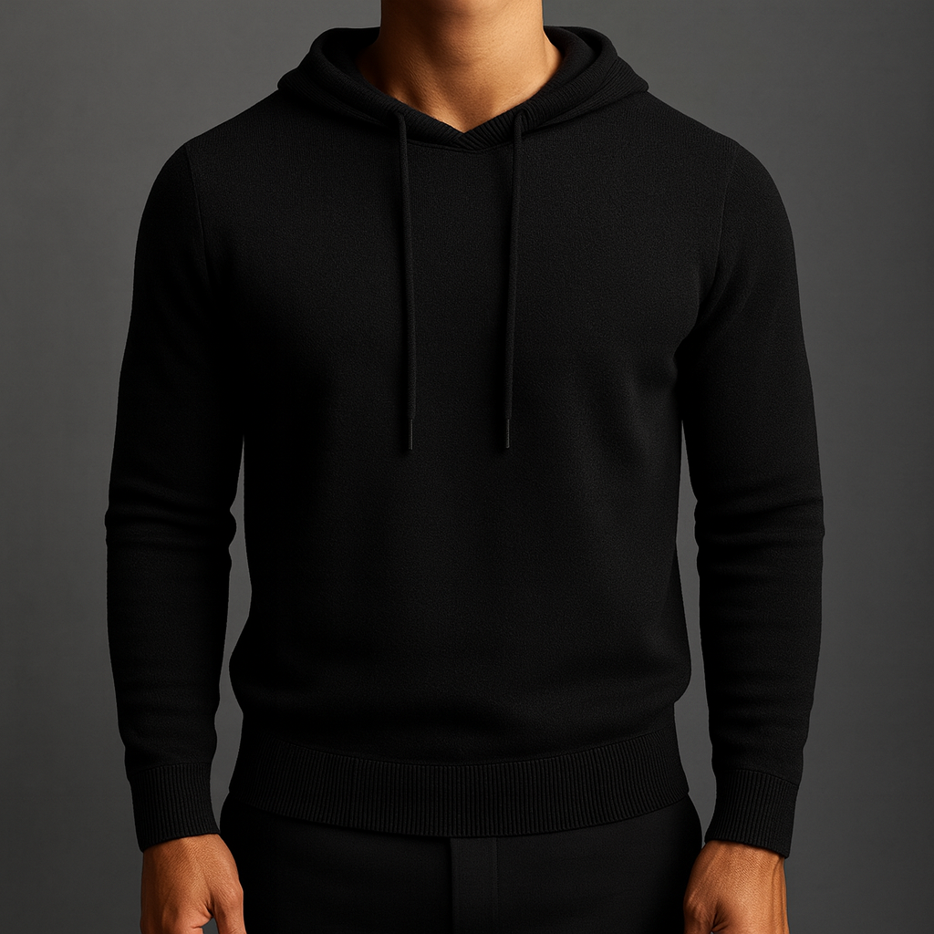 Hoodie Merino & Sport Chic Luxe