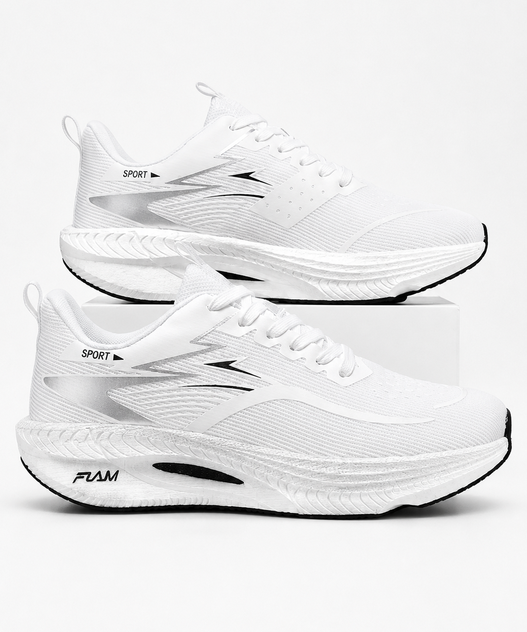 Chaussures de Sport Respirantes – Baskets Légères en Maille, Confort Quotidien et Running