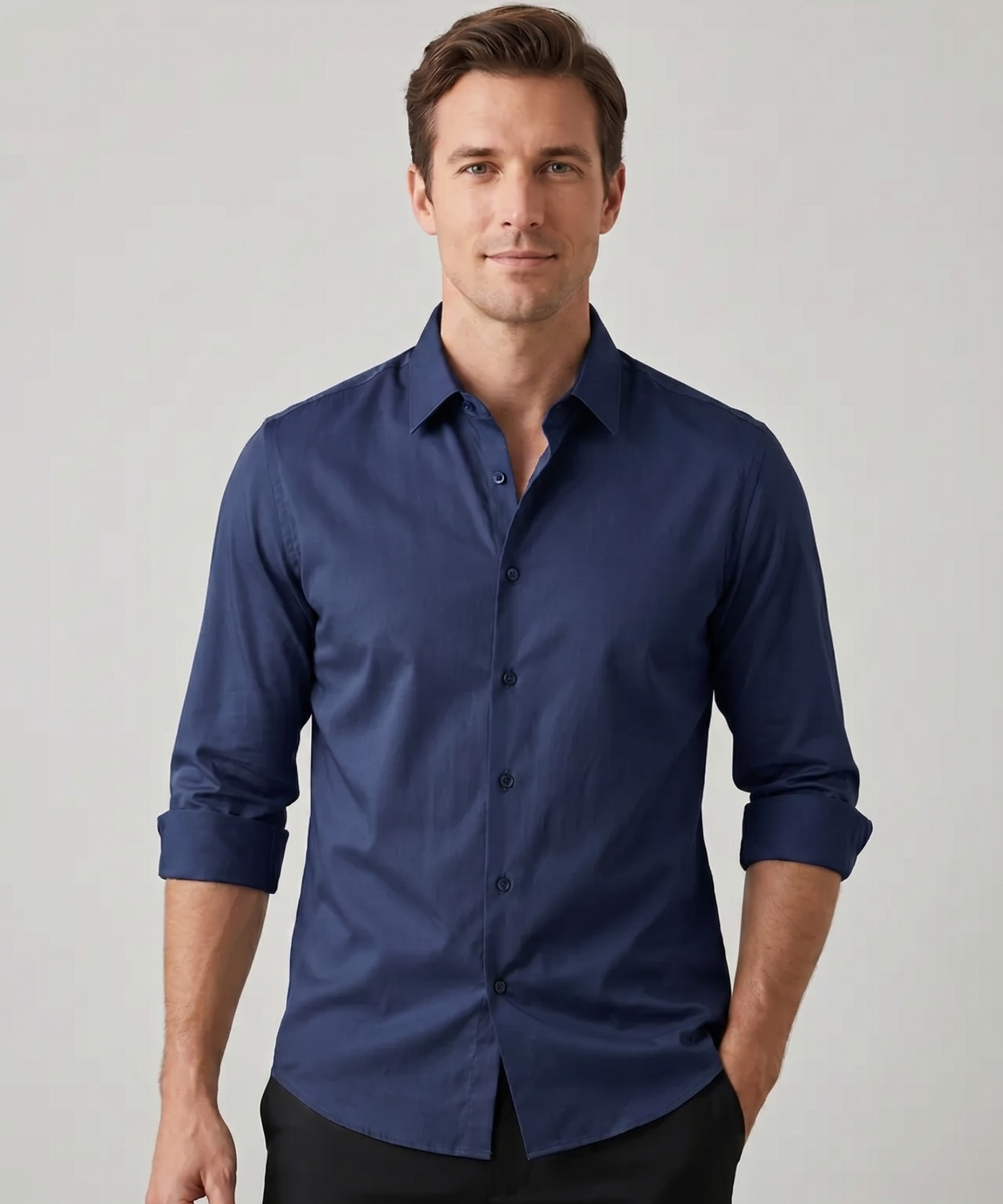 Chemise Luxe – Coupe Décontractée et Confort Quotidien Polyvalent