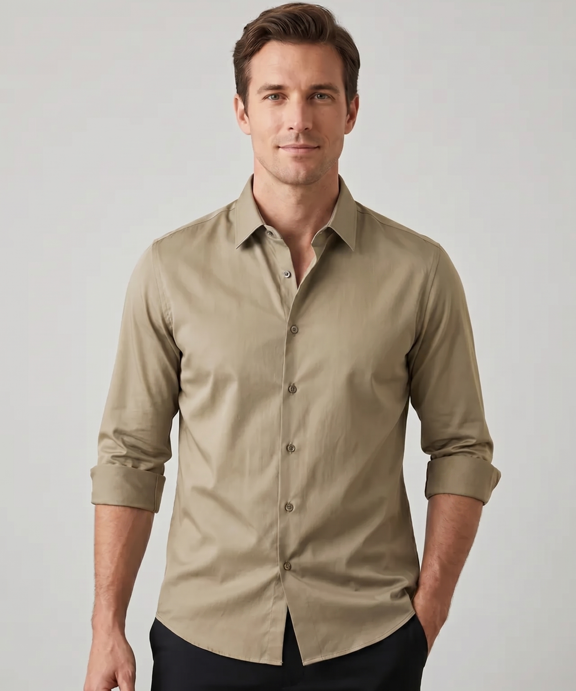 Chemise Luxe – Coupe Décontractée et Confort Quotidien Polyvalent