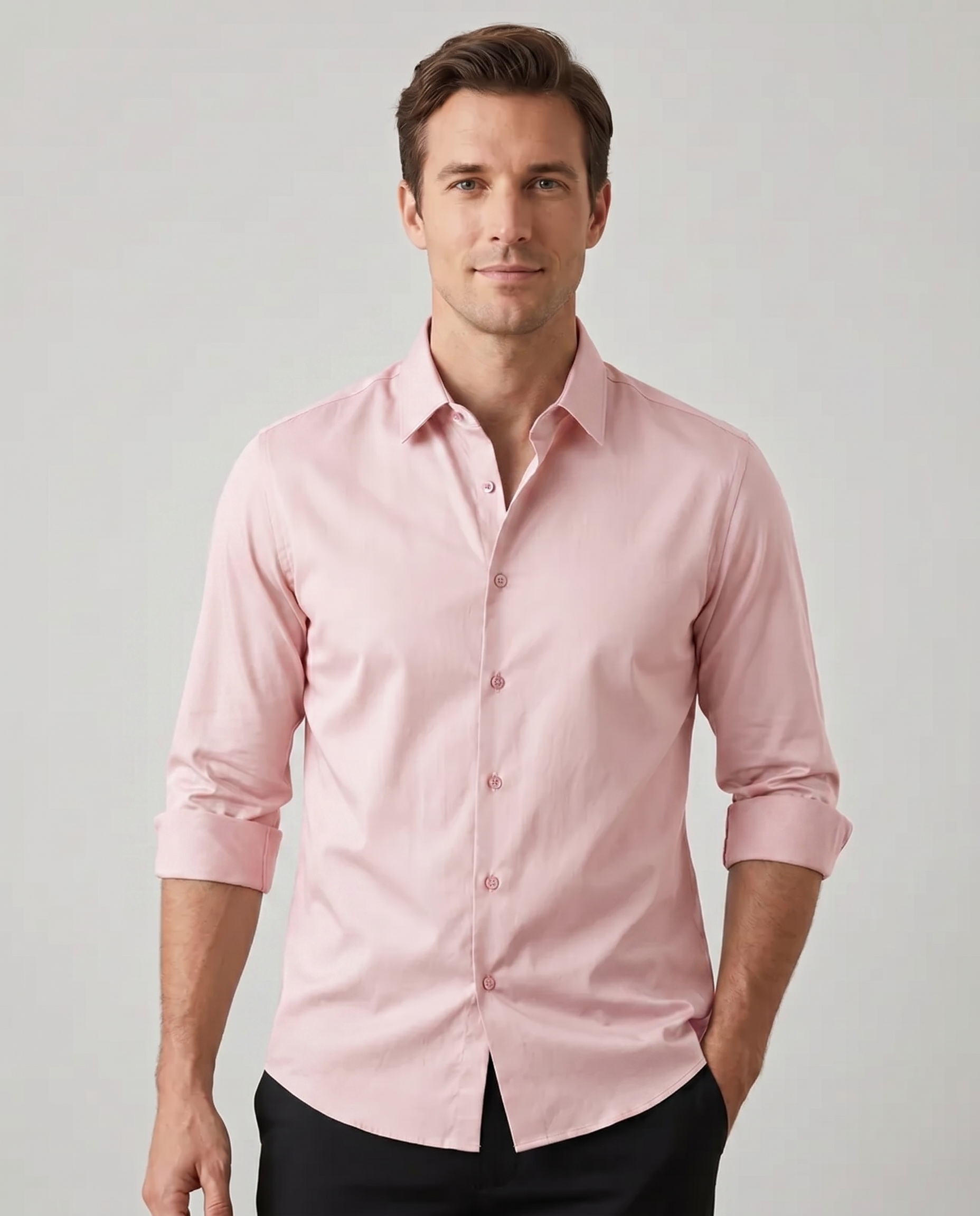 Chemise en Soie Luxe – Coupe Décontractée et Confort Quotidien Polyvalent