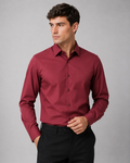 Chemise homme à manches longues, coupe décontractée, sans repassage, quatre saisons