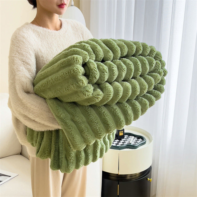 Couverture Douce et Chaude en Peluche
