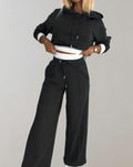 Ensemble Décontracté Femme – Hoodie & Pantalon de Jogging Chic