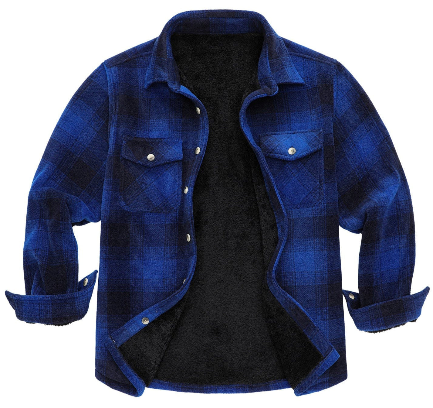 Chemise à carreaux doublée chaude – 5 modèles disponibles