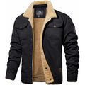 Veste d’Hiver en Sherpa Chaud pour Homme