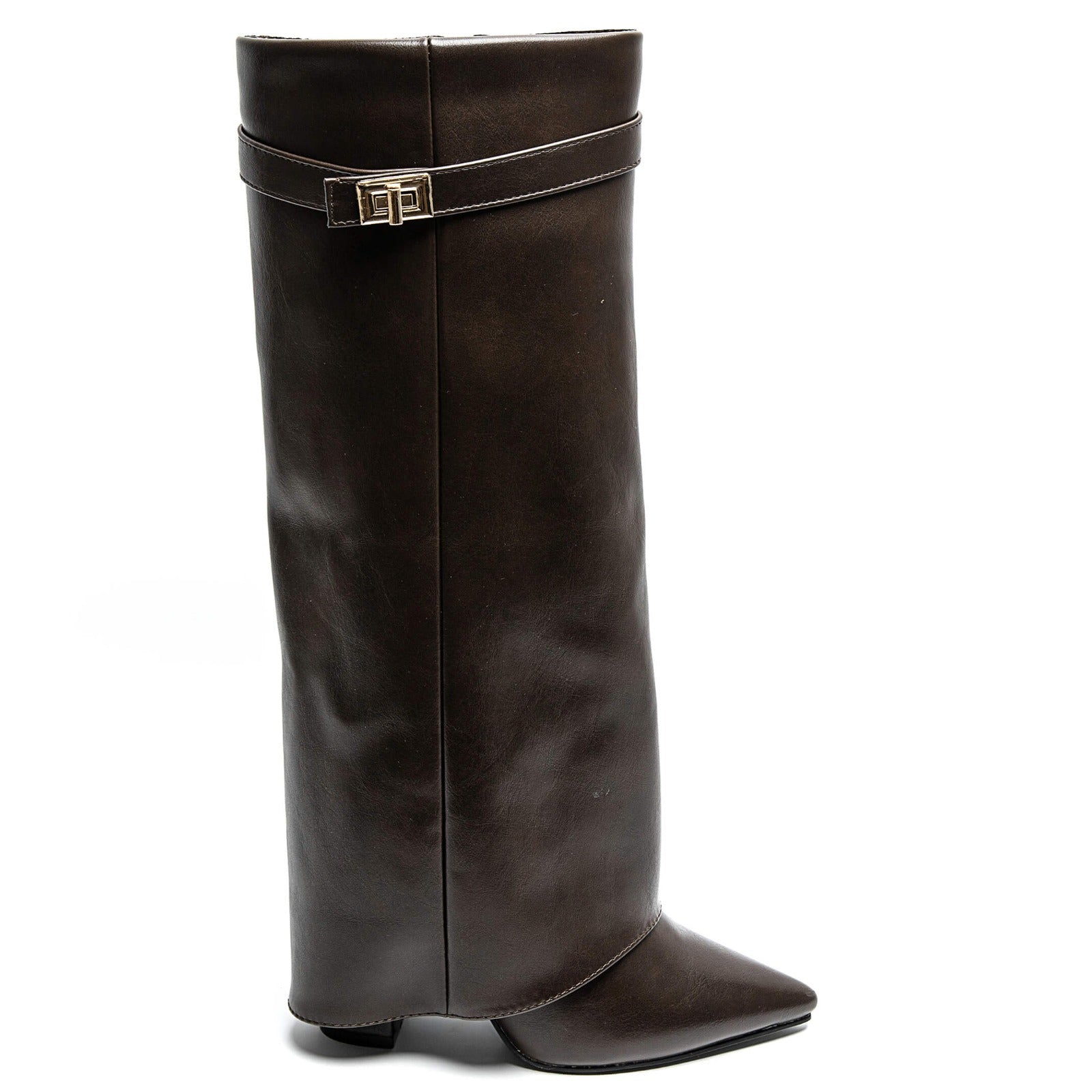 Bottes à Talons Élégantes en Cuir PU – Style Chic & Raffiné