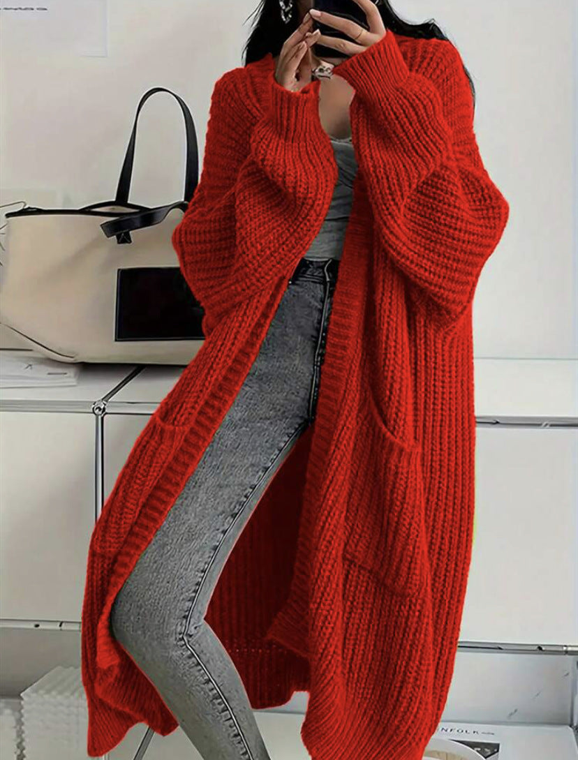 Manteau en Tricot Oversize pour Femme – Doux & Moderne