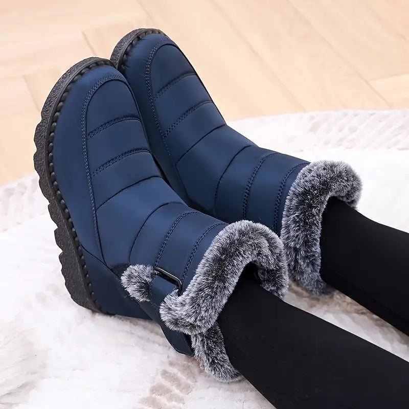 Bottes Hiver Fourrées & Chaussures Neige Chaudes