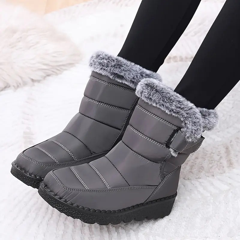 Bottes Hiver Fourrées & Chaussures Neige Chaudes