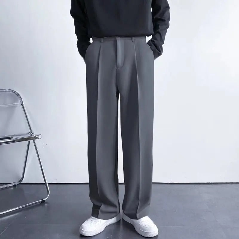 Pantalon Ajusté Sur Mesure avec Allure Old Money