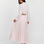 Ensemble Jupe Plissée & Blouse Ajustable - Élégant Look Moderne Img3