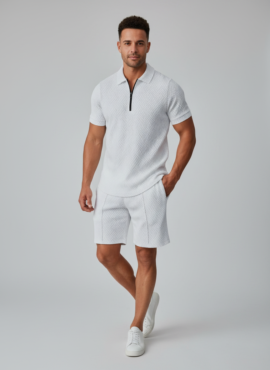 Ensemble Polo et Short – Coupe confortable, tissu respirant, pour le quotidien et les vacances