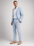 Ensemble homme deux pièces – Coupe regular, col rond, pour le quotidien et les sorties