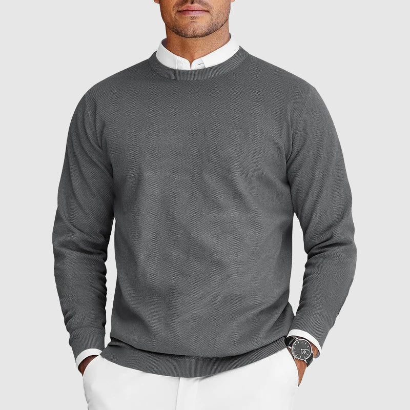 Pull Décontracté Homme à Col Rond