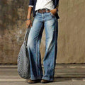 Pantalon chic en denim moderne et confortable