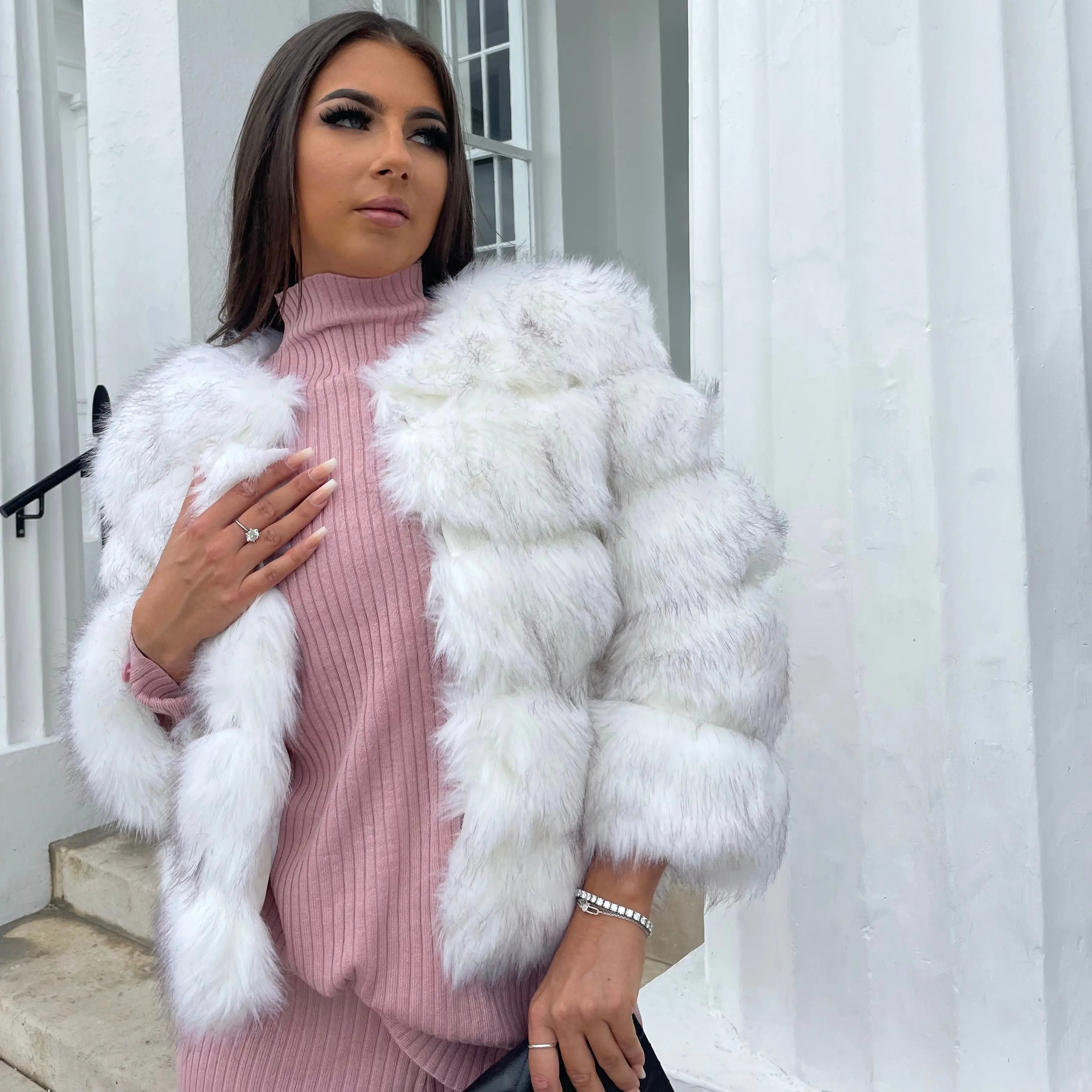 Veste en fausse fourrure de haute qualité – Design élégant pour élégance et confort