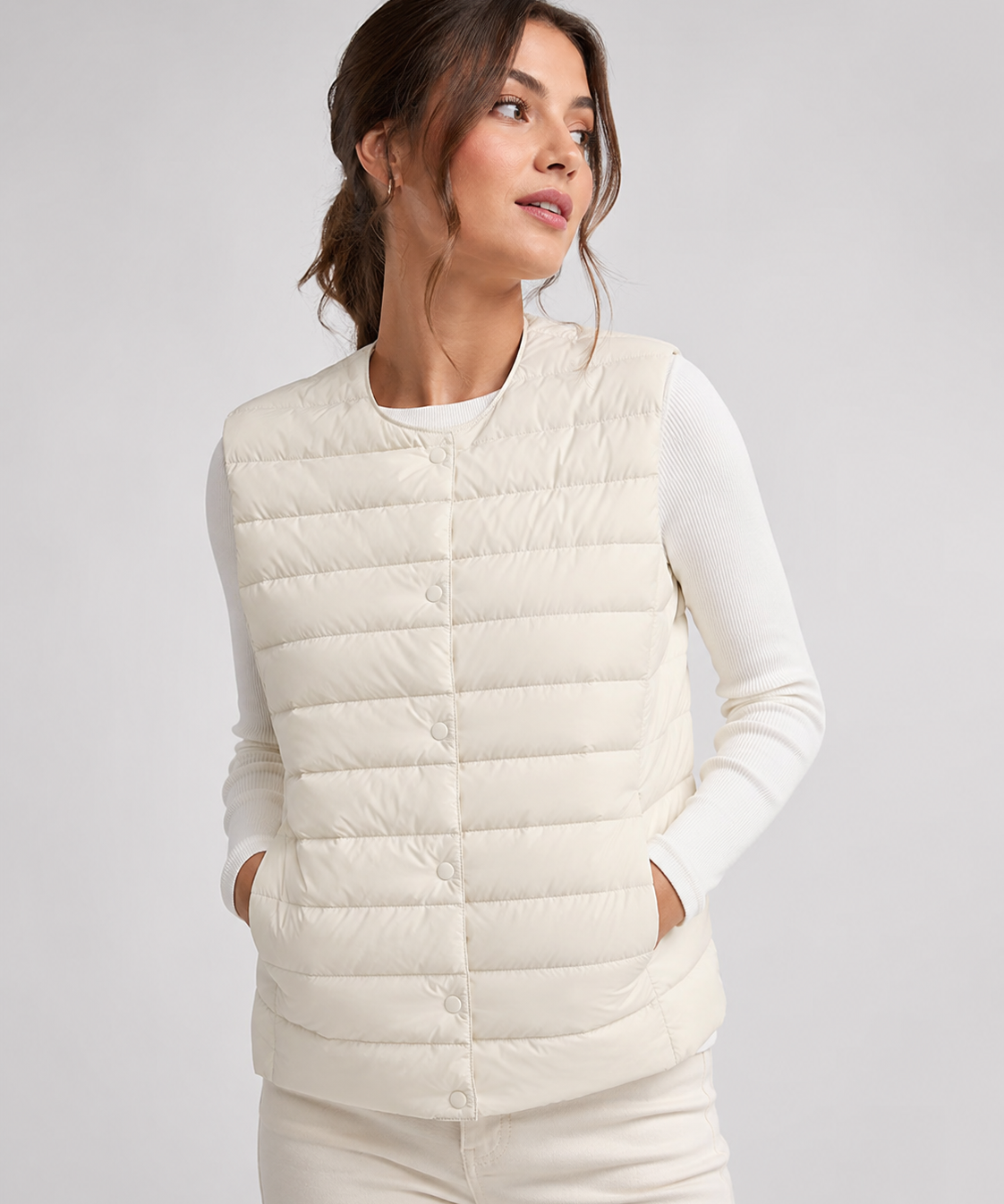 Gilet Matelassé Sans Manches – Léger, Pliable et Isolant pour le Quotidien Moderne