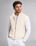 Gilet Réversible – Modèle Doublé avec Fermeture Éclair, Pour le Quotidien et les Jours Plus Froids