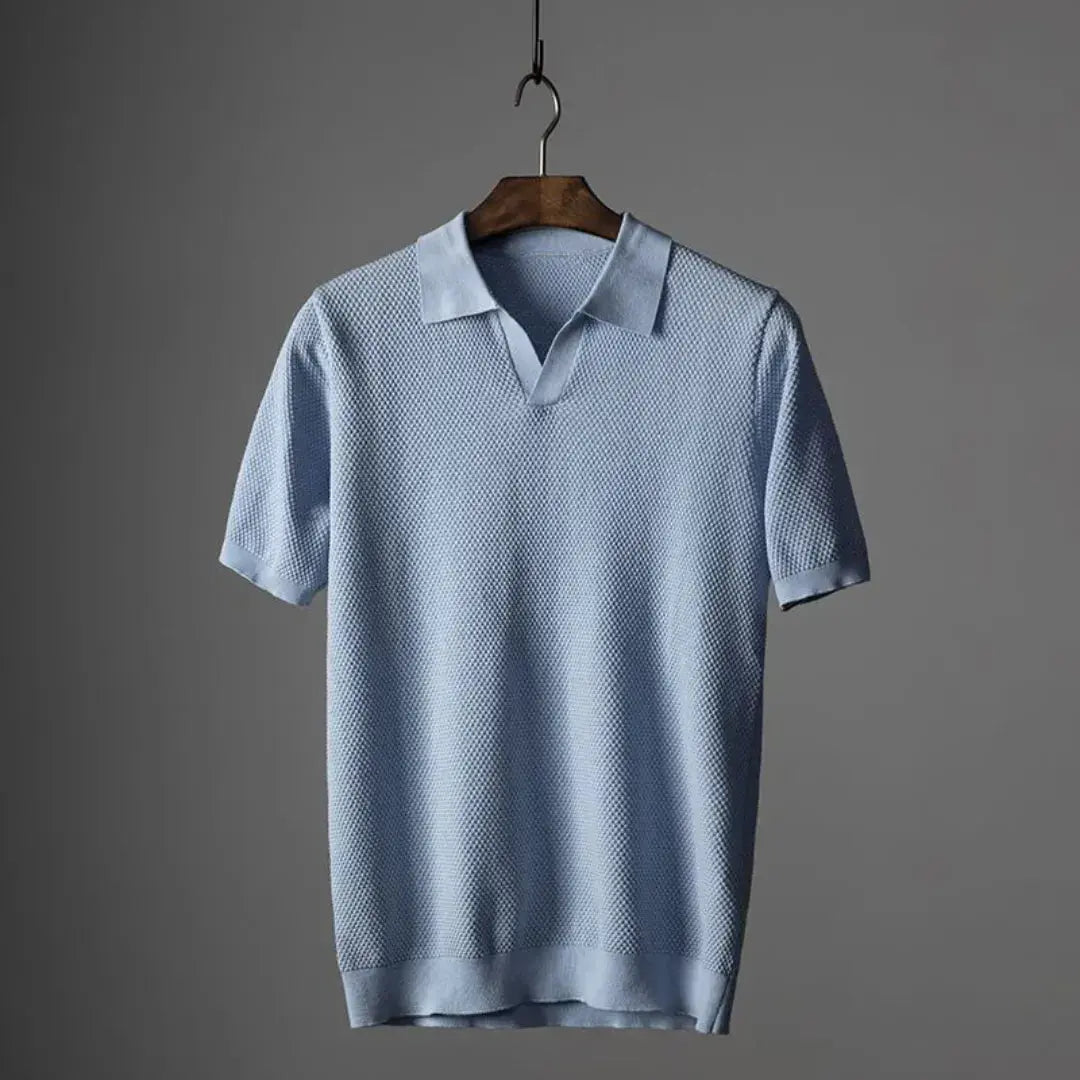 Polo Homme Luxe & Maille Piquée Chic