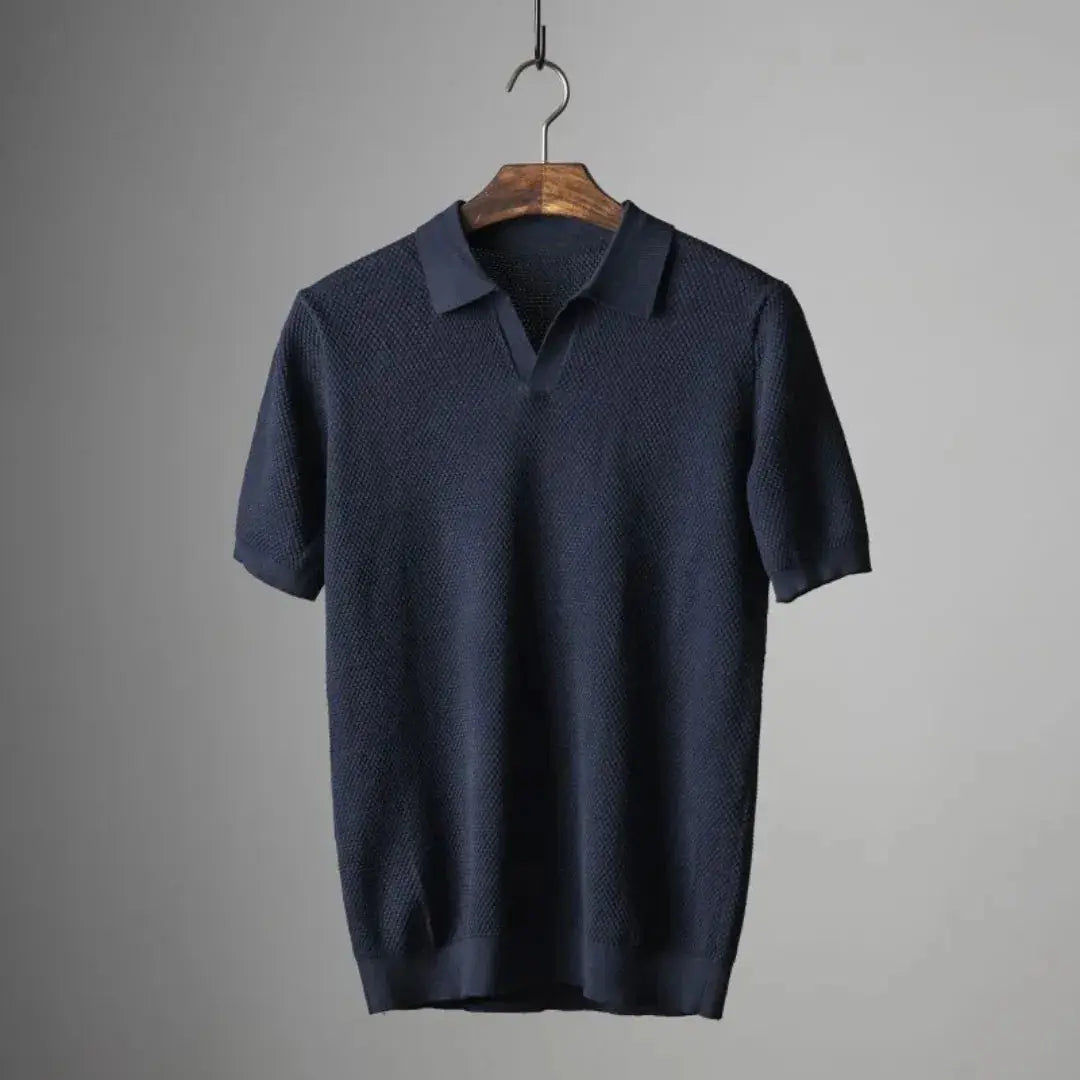 Polo Homme Luxe & Maille Piquée Chic