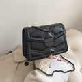 Sac Épaule Matelassé Noir au Style Sophistiqué