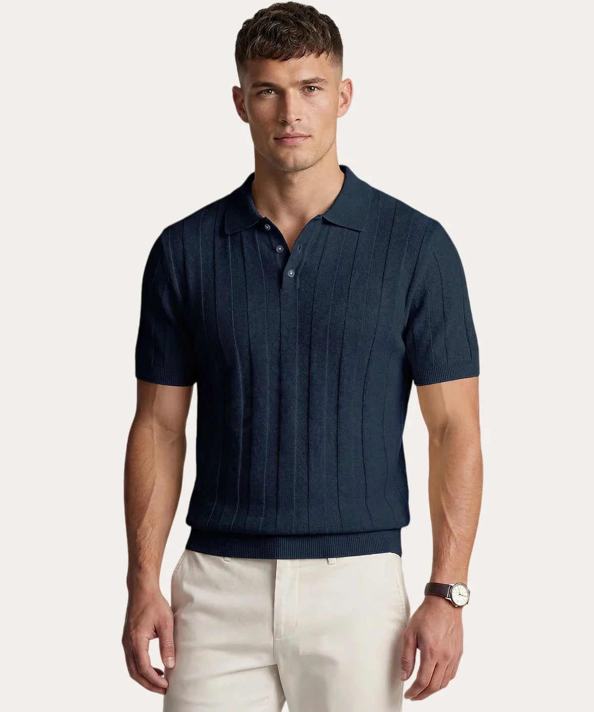 T-shirt Polo – Tissu léger, manches courtes, pour le quotidien et les styles urbains