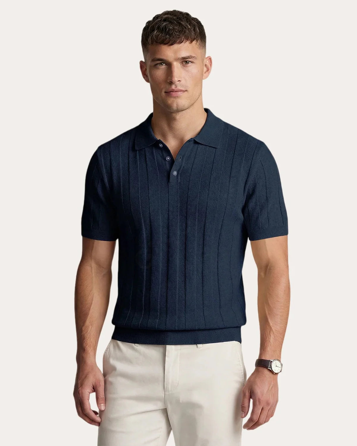 T-shirt Polo – Tissu léger, manches courtes, pour le quotidien et les styles urbains