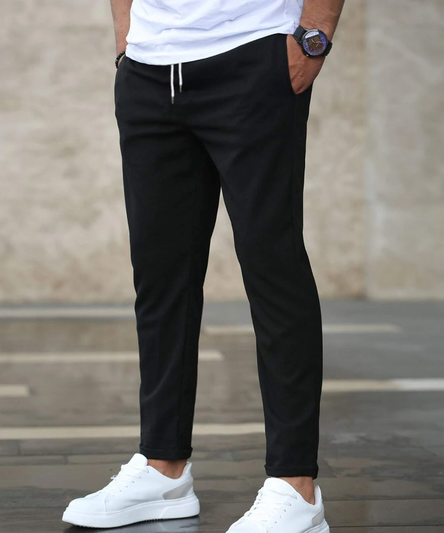 Pantalon de jogging slim fit avec taille ajustable