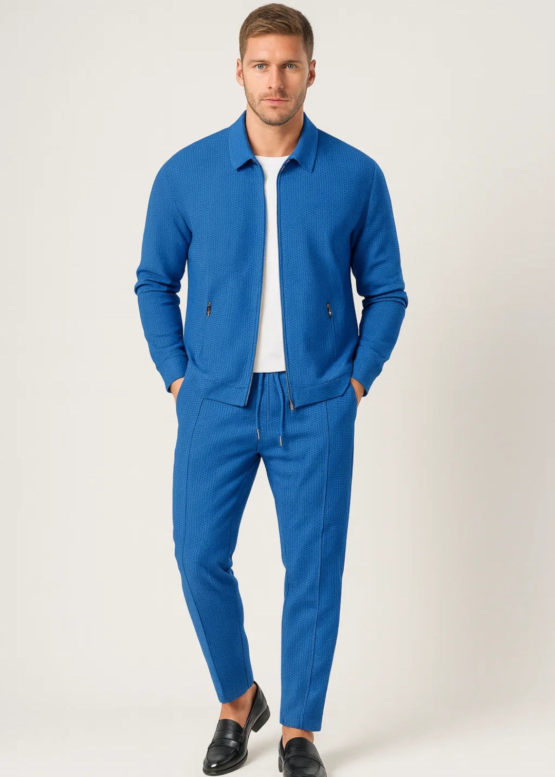 Ensemble deux pièces zippé