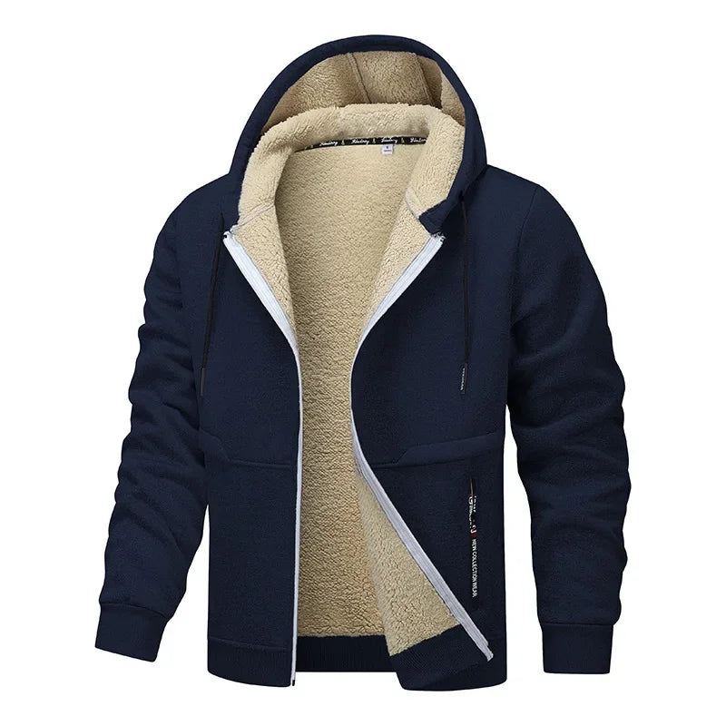 Veste en polaire décontractée