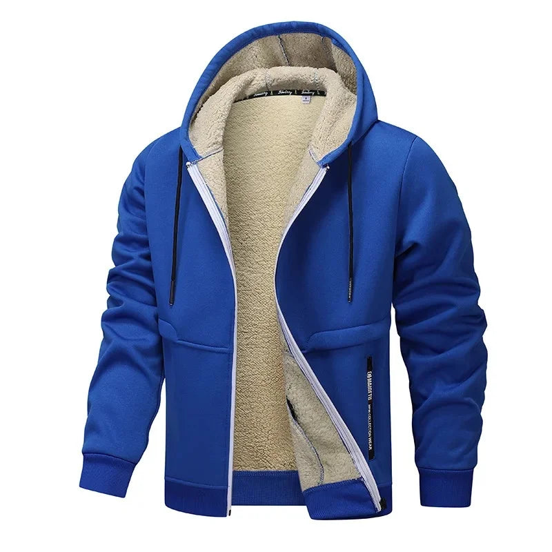 Veste en polaire décontractée