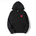 Sweat à Capuche Femme Motif Cœur & Style Casual