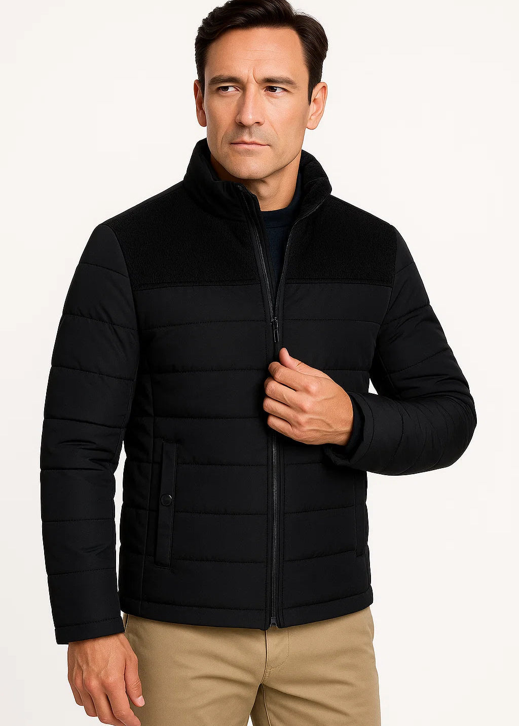 Veste en duvet élégante
