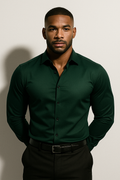 Chemise Habillée Moderne Homme – Coupe Slim Élégante