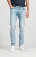 Jean Homme Coupe Regular – Coupe Droite Cinq Poches Pour le Quotidien