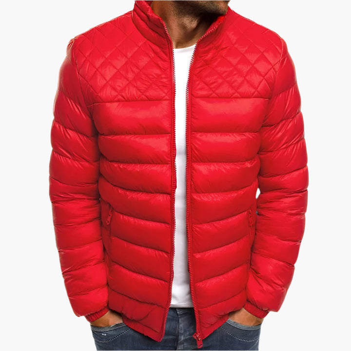 Veste matelassée pour hommes, extérieure, coupe-vent et imperméable – Un tout-terrain sportif pour toutes les conditions météorologiques