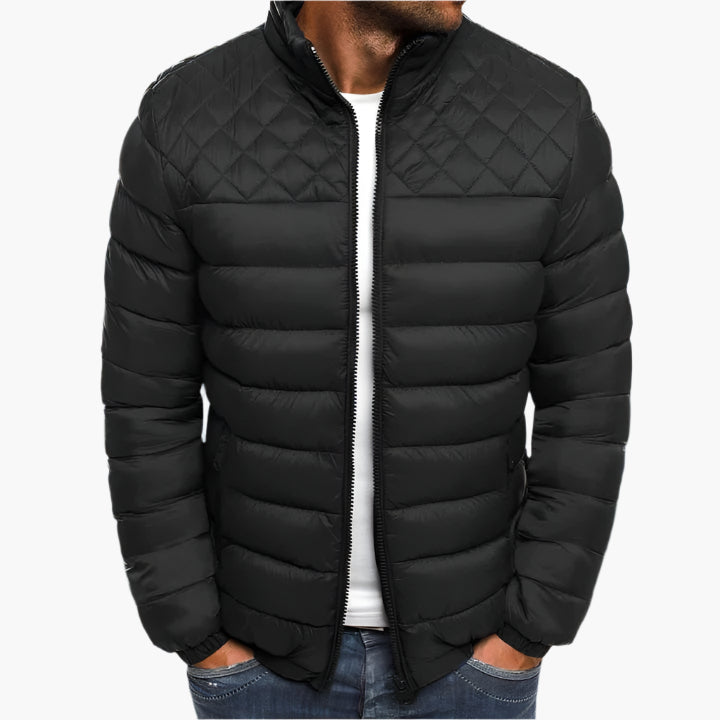 Veste matelassée pour hommes, extérieure, coupe-vent et imperméable – Un tout-terrain sportif pour toutes les conditions météorologiques