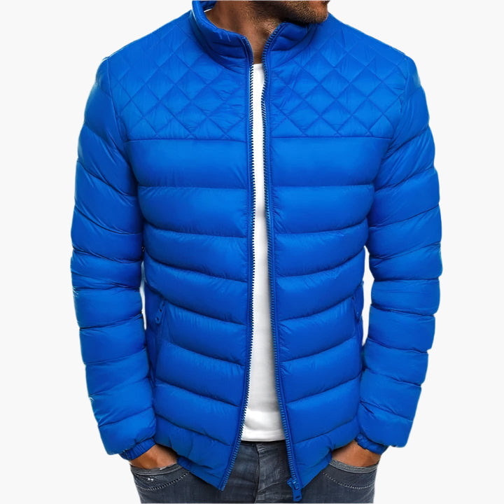 Veste matelassée pour hommes, extérieure, coupe-vent et imperméable – Un tout-terrain sportif pour toutes les conditions météorologiques