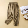 Pantalon Coton-Lin & Coupe Chic Confort