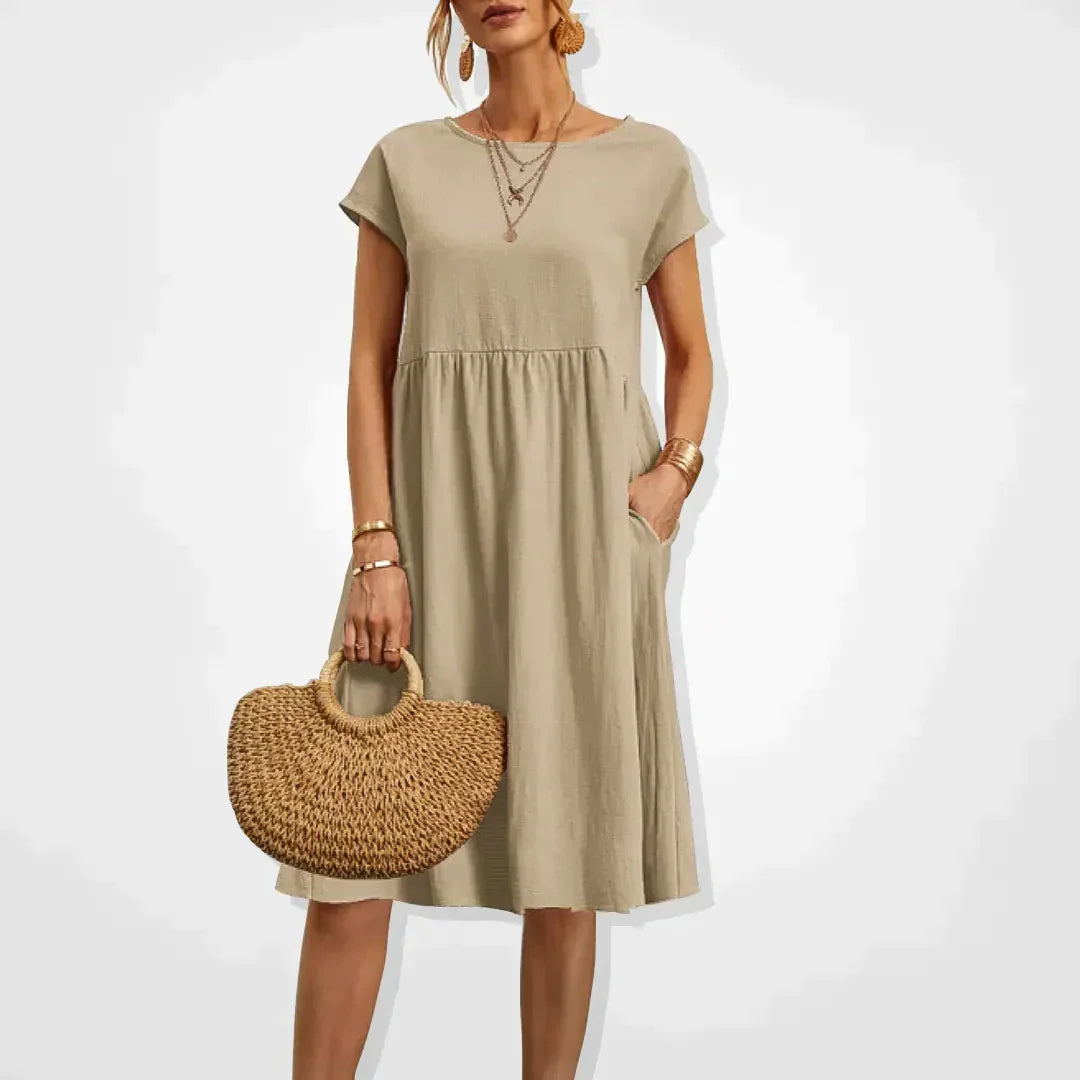 Robe Femme Ibiza, style empire, légère et confortable