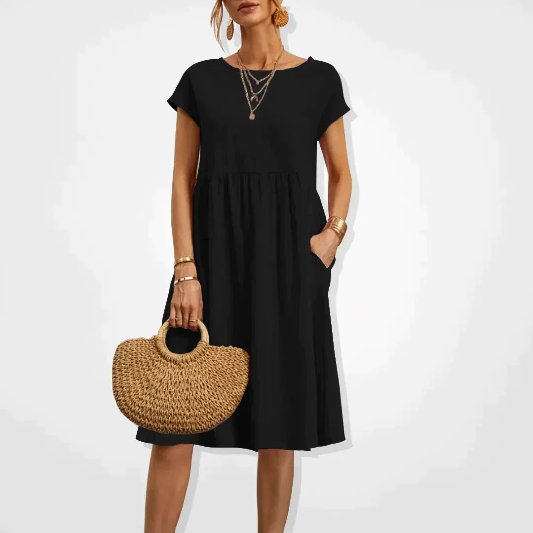 Robe Femme Ibiza, style empire, légère et confortable