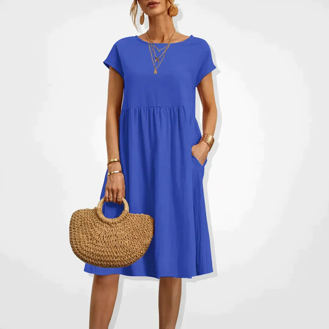 Robe Femme Ibiza, style empire, légère et confortable