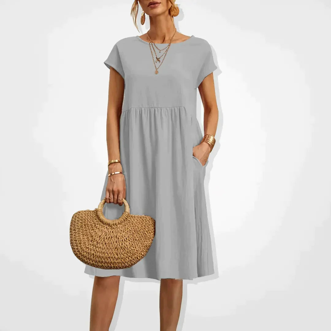 Robe Femme Ibiza, style empire, légère et confortable