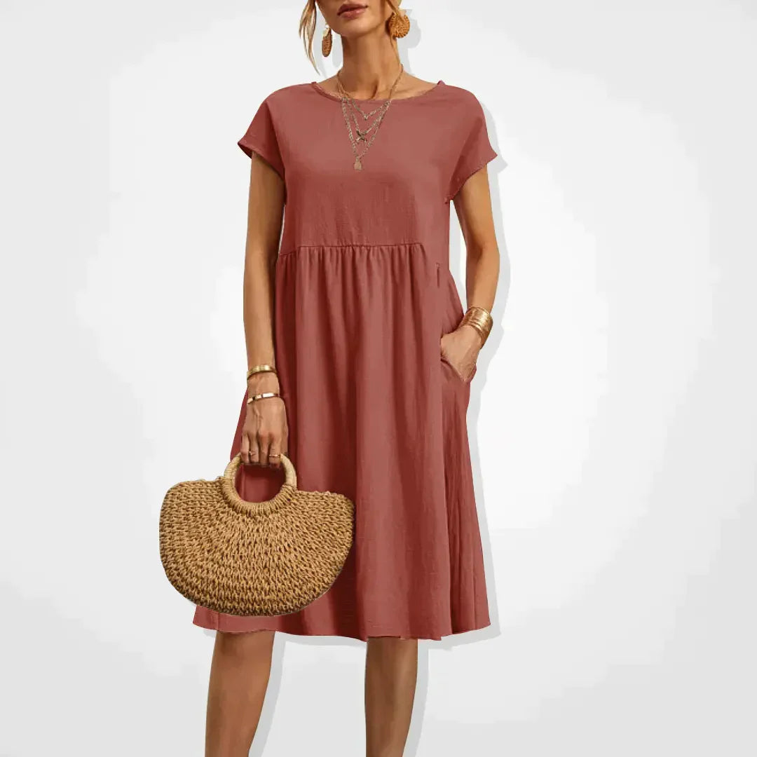 Robe Femme Ibiza, style empire, légère et confortable