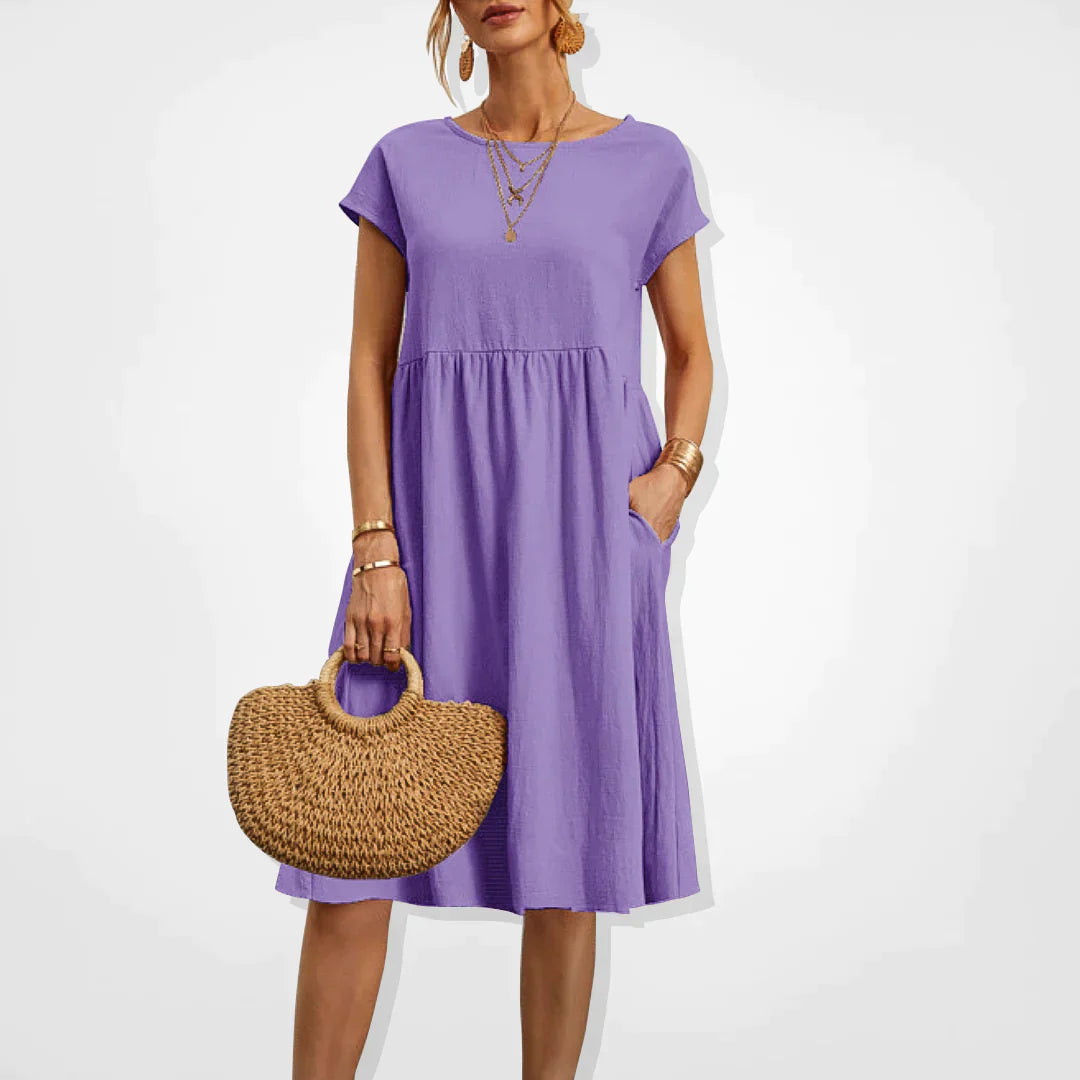 Robe Femme Ibiza, style empire, légère et confortable
