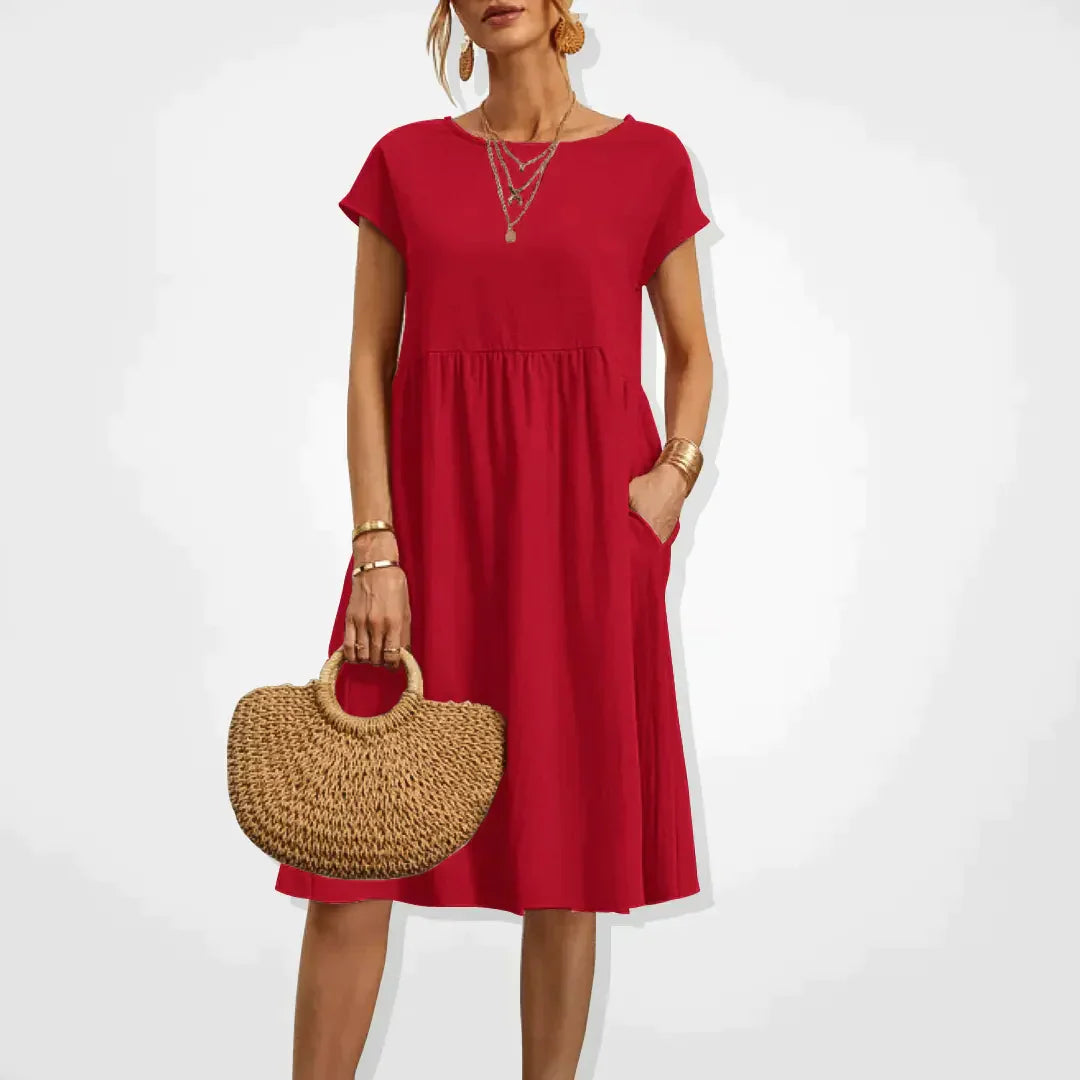 Robe Femme Ibiza, style empire, légère et confortable